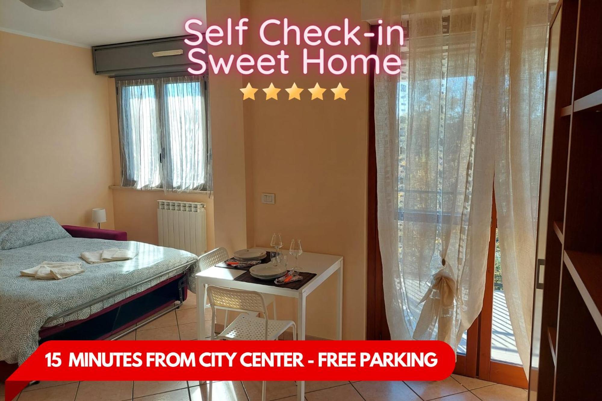Self Checkin, Free Parking 15 Min From Center Apartament *